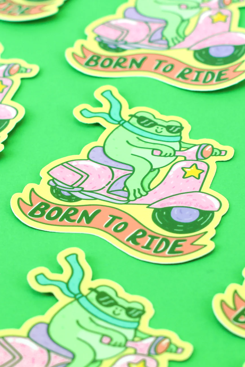 Born to Ride Sticker