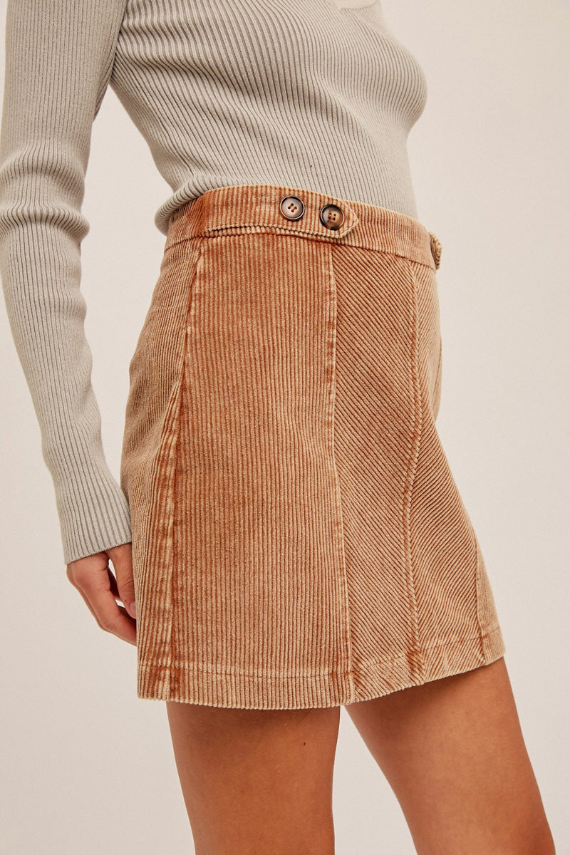 Mellow Cord Skirt